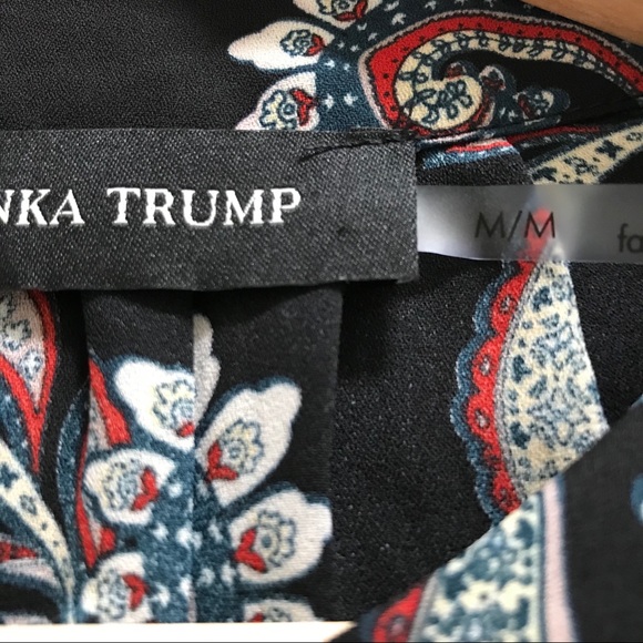 Ivanka Trump paisley blouse / tunic - Picture 6 of 7